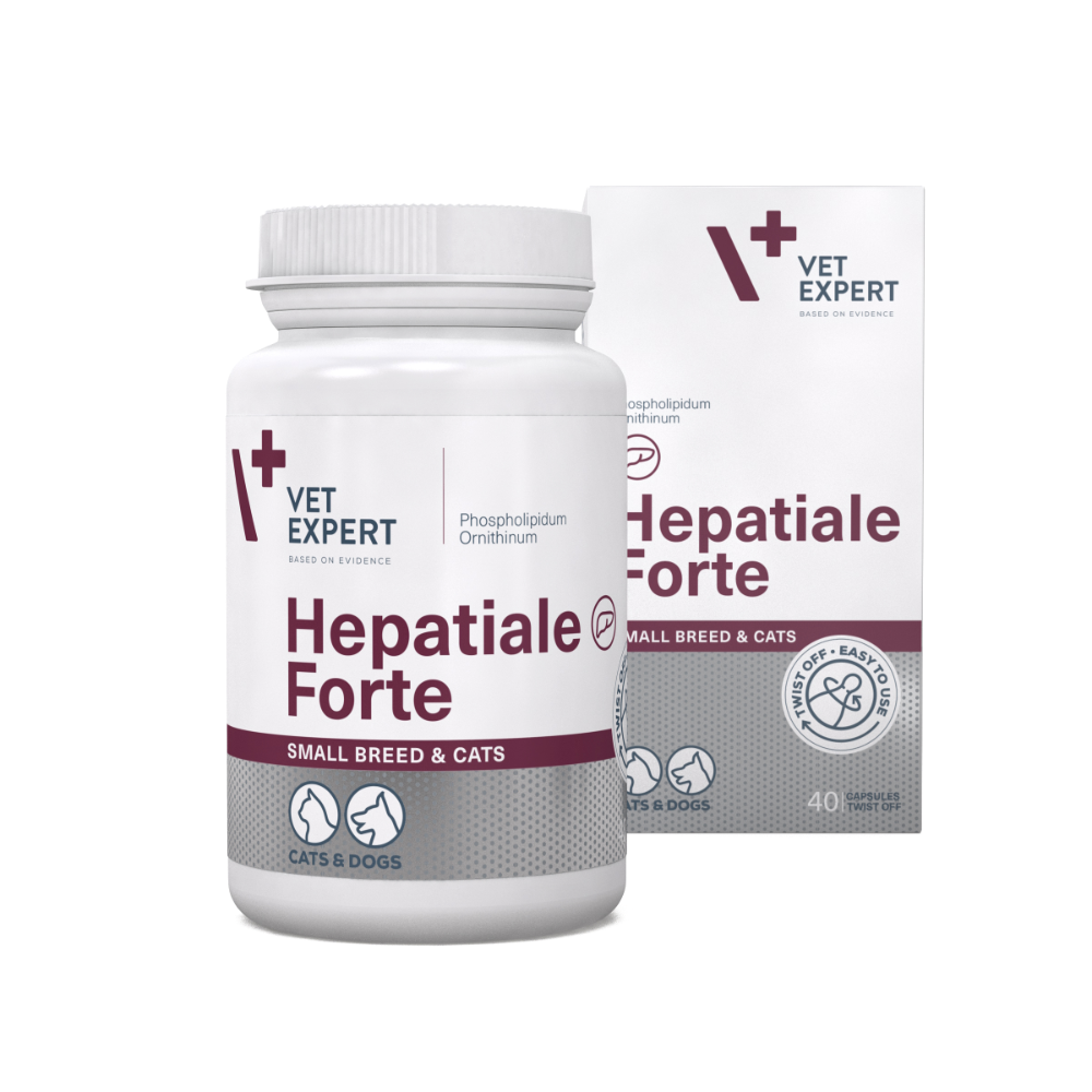 Vet Expert Hepatiale Forte small breed 40 twist off